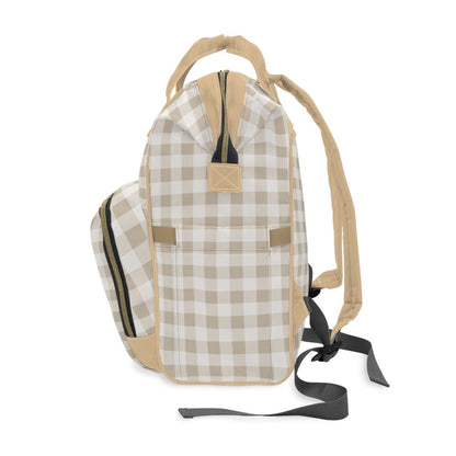 Backpack Bag in Charlie Checkers - Modern Kastle Shop