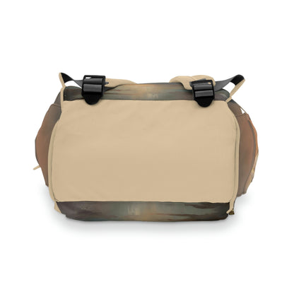 Backpack Diaper Bag in Peaceful Sunset Beach - Modern Kastle Shop